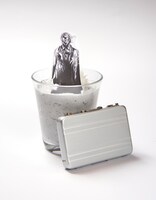 呉緒の黒ごまバナナスムージー（1004円）