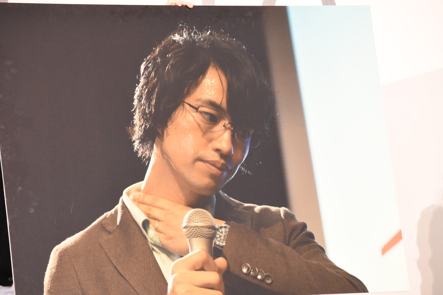 「北野先生の脂汗がすごすぎる」と言われた際に出てきたパネル。