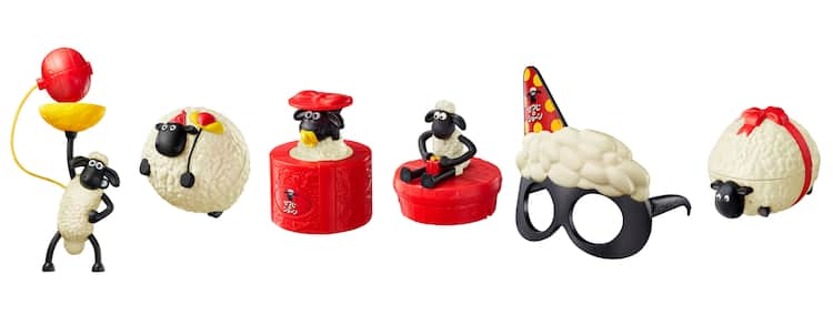 ひつじのショーン」がハッピーセットに！今週末限定でシールブックも 