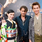 ジョニー・デップが来日予告、「パイレーツ」プレミアで栗山千明&中川大志と対面