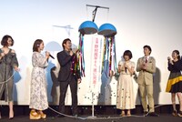 「サクラダリセット 後篇」初日舞台挨拶の様子。