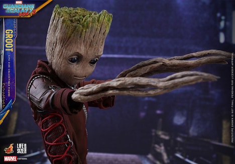 【ライフサイズ・マスターピース】「ガーディアンズ・オブ・ギャラクシー：リミックス」1/1スケールフィギュア ベビー・グルート