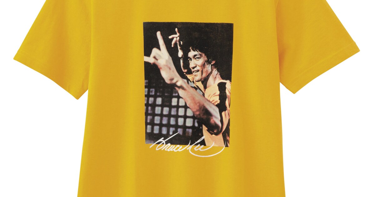 ブルース・リーのTシャツ全4柄がGUから発売、缶バッジプレゼントも 