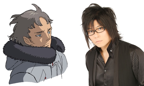 左からホランド、森川智之。