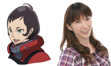 左からレイ、久川綾。