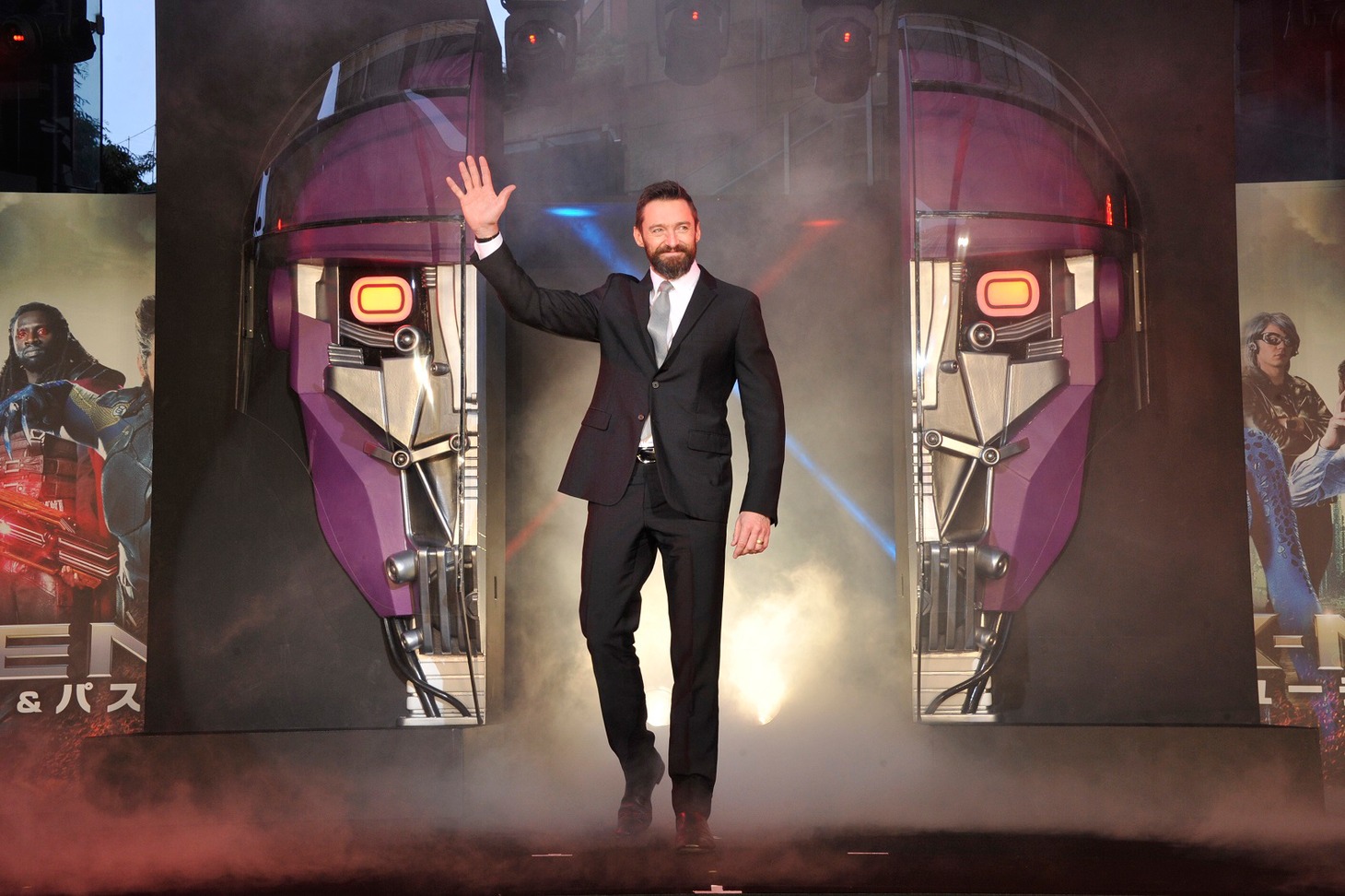 「X-MEN：フューチャー＆パスト」公開時に来日したヒュー・ジャックマン。