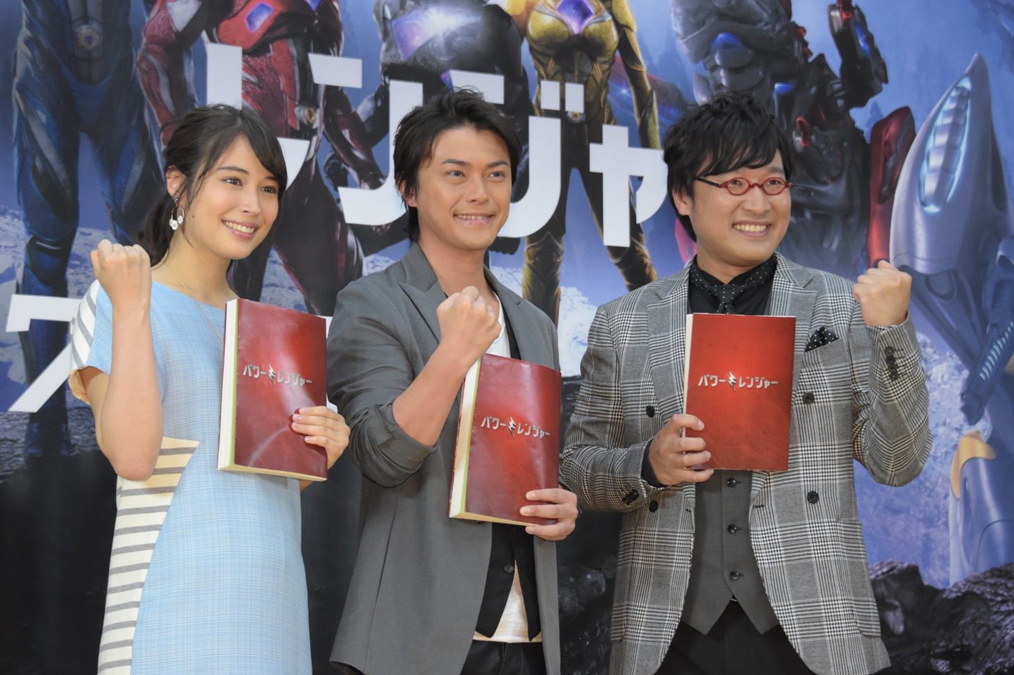 「パワーレンジャー」公開アフレコイベントの様子。