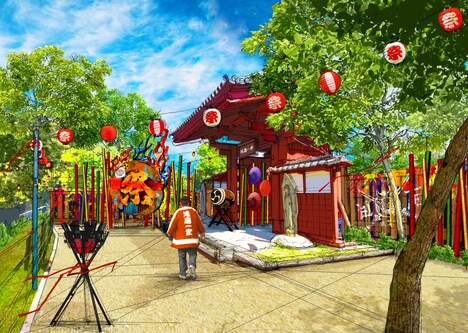 「HiGH&LOW THE LAND」達磨ゲートイメージビジュアル