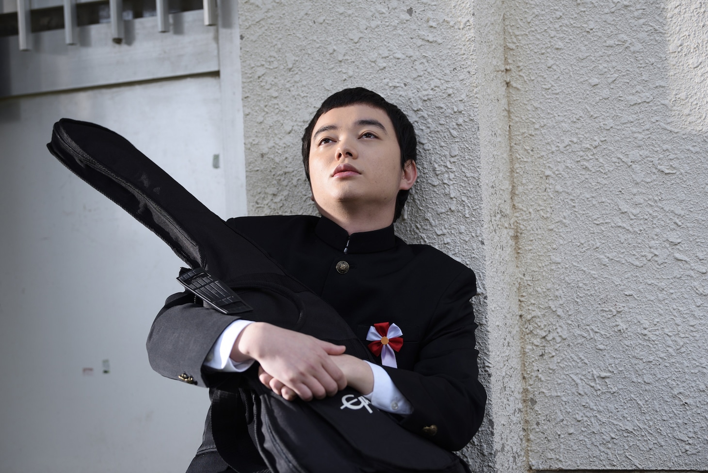 「ポンチョに夜明けの風はらませて」より、中田役の染谷将太。