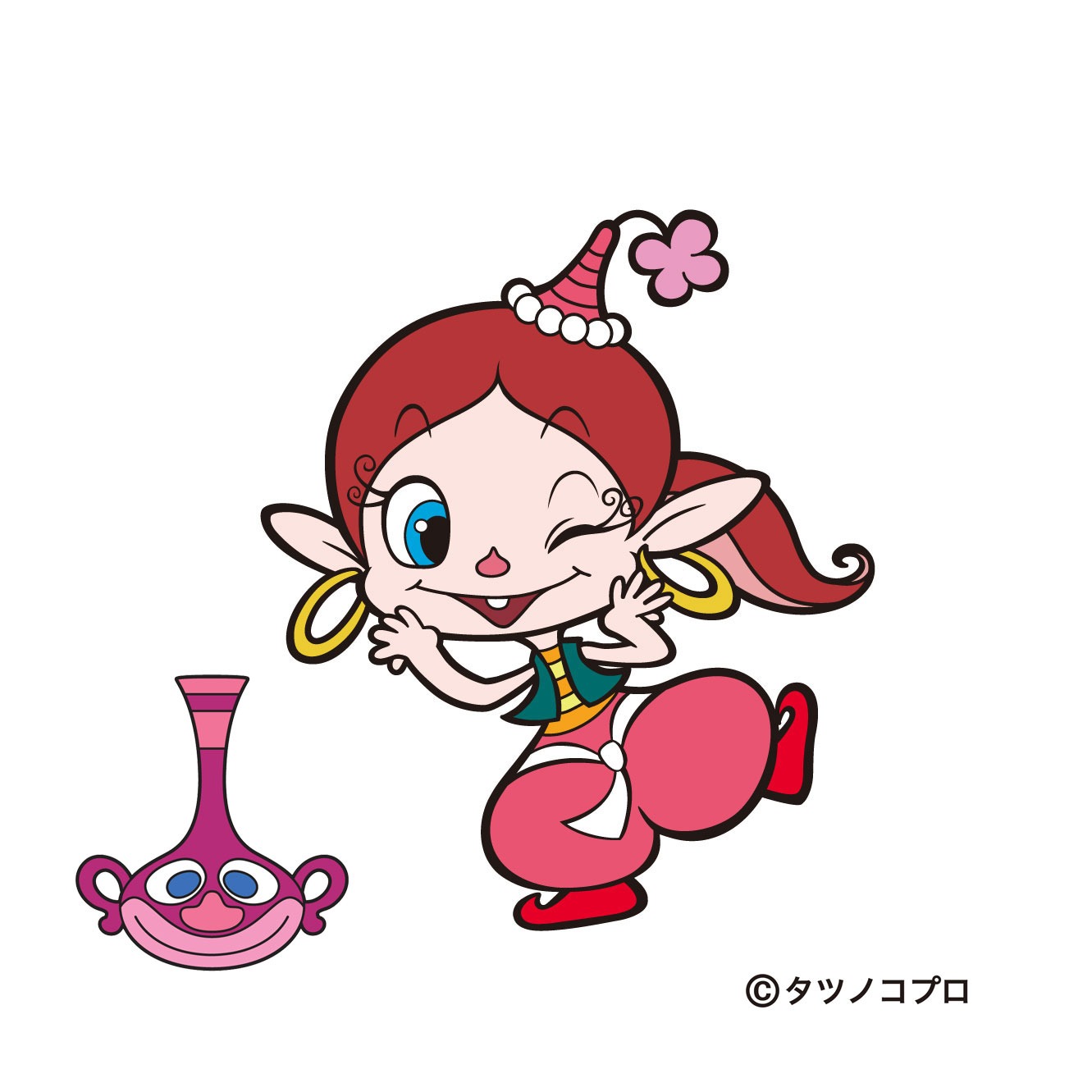 「ハクション大魔王」よりアクビ。