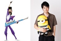 左から松山ケンイチが声を当てるバルタザール・ブラット、松山ケンイチ。