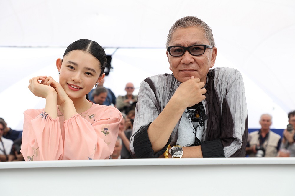左から杉咲花、三池崇史。(c) Kazuko Wakayama