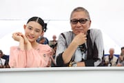 左から杉咲花、三池崇史。(c) Kazuko Wakayama