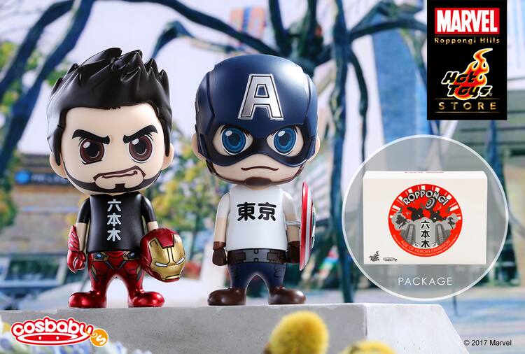 東京観光中のスティーブ トニーをフィギュア化 マーベル展限定アイテム発売 映画ナタリー