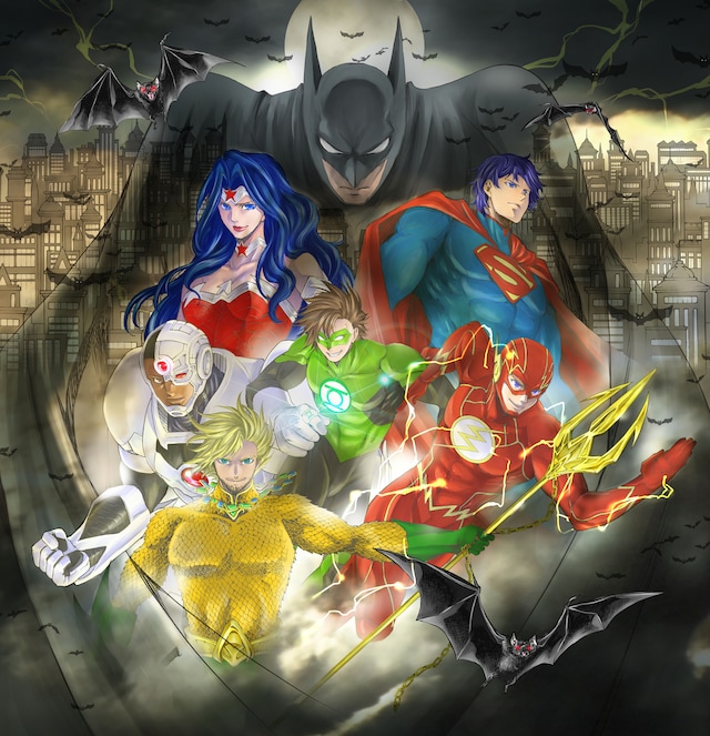 「BATMAN and the JUSTICE LEAGUE」ビジュアル TM & (c)DC COMICS. All Rights Reserved.