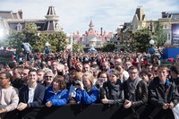 「パイレーツ・オブ・カリビアン／最後の海賊」ヨーロッパプレミアの様子。