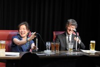 左から小林靖子、白倉伸一郎。