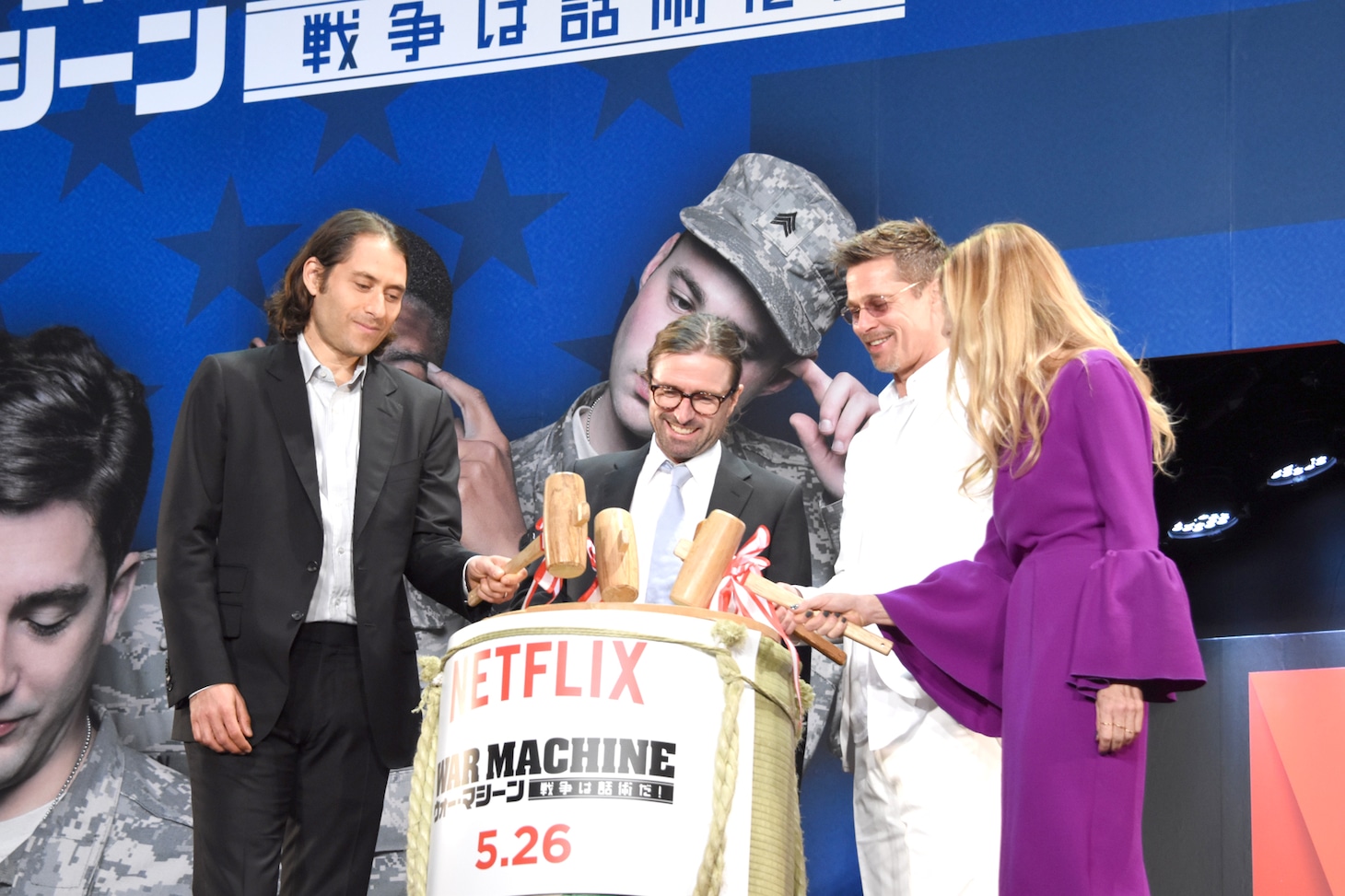 「ウォー・マシーン：戦争は話術だ！」ジャパンプレミアの様子。