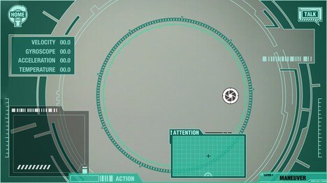 「うごく、しゃべる、並列化する。1/8タチコマ」スマートフォンアプリのコントロール画面。