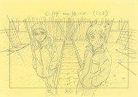 「雲のむこう、約束の場所」田澤潮によるレイアウト修正。(c)Makoto Shinkai / CoMix Wave Films