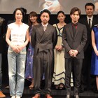 岩田剛典らが「CINEMA FIGHTERS」プレミア上映に登壇、HIROの誕生日を祝福