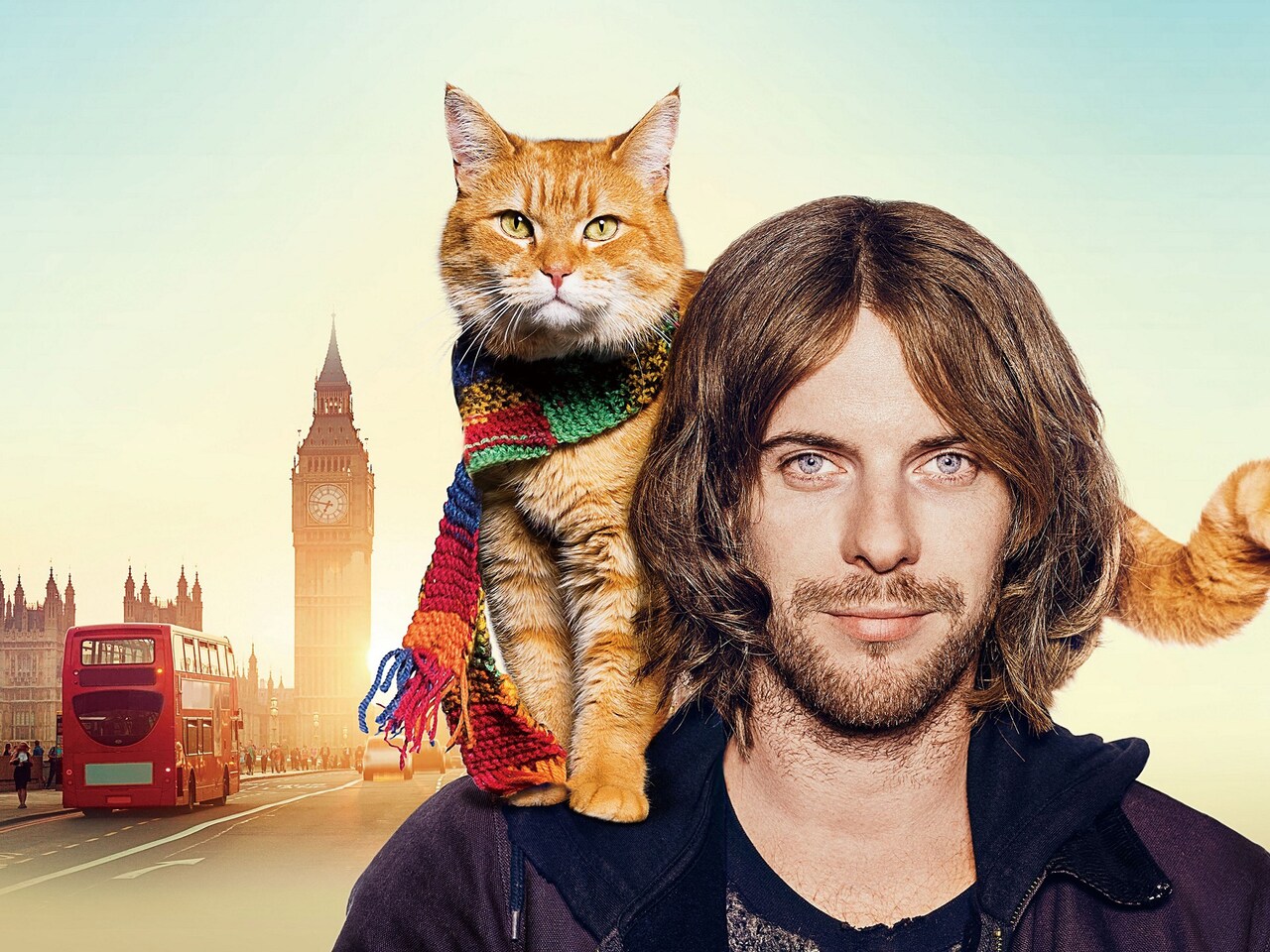 野良猫ボブとハイタッチ！「ボブという名の猫」予告編が公開