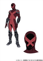 エクスオンのキャラクター設定画。