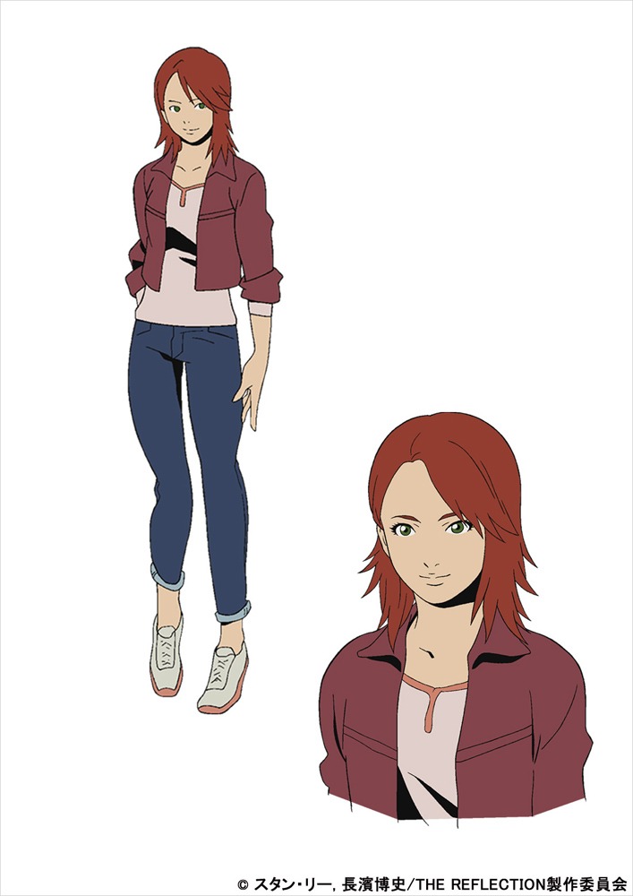 エレノア・エヴァーツのキャラクター設定画。