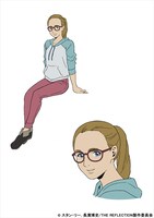 リサ・リビングストンのキャラクター設定画。