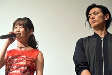 左から上野優華、久保田悠来。