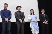 「花戦さ」初日舞台挨拶の様子。