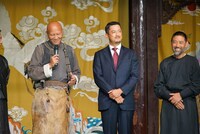 「武動天地（原題）」製作発表の様子。