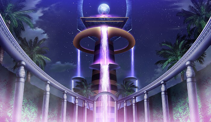 シュワルツローズの屋上ジャグジー。