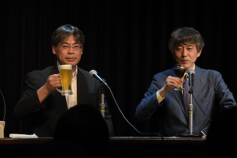 左から田崎竜太、白倉伸一郎。