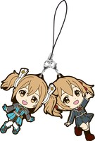 G賞のラバーストラップ（全7種）。