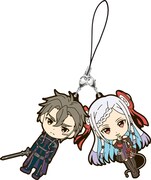 G賞のラバーストラップ（全7種）。