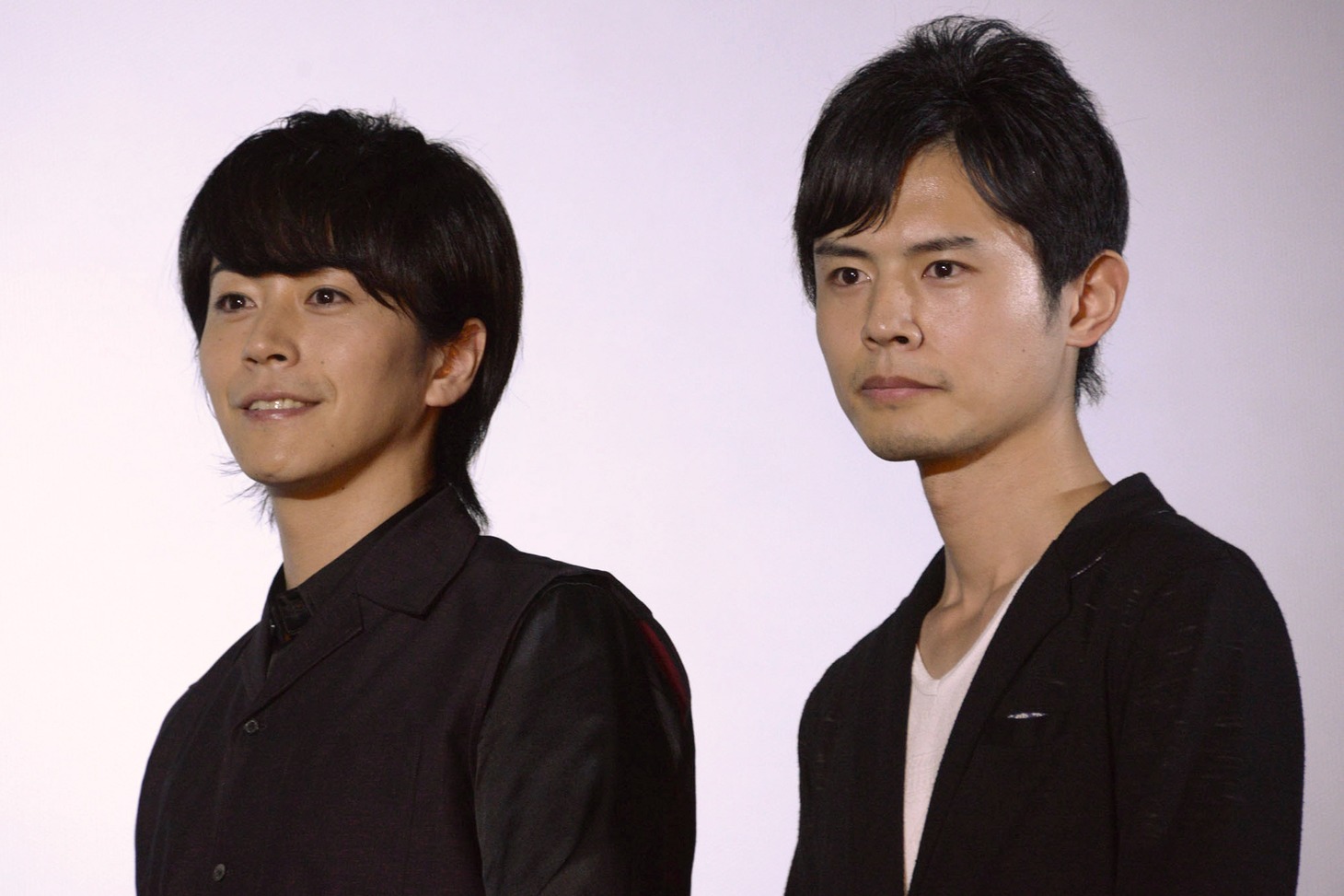 左から廣瀬智紀、宮岡太郎。