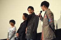 「劇場版 ウルトラマンオーブ 絆の力、おかりします！」“グランドフィナーレ舞台挨拶”の様子。