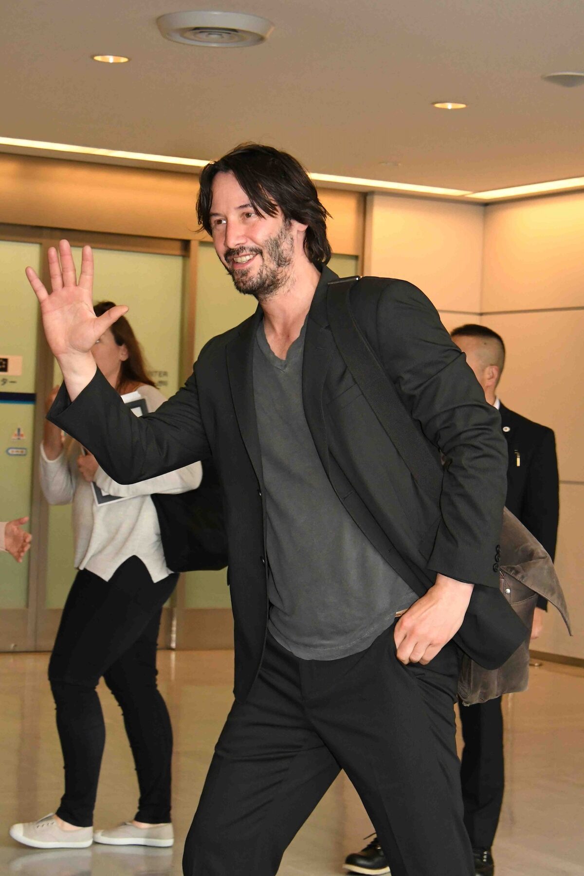 キアヌ リーヴス来日 約250名のファンと交流図り とても幸せだよ 映画ナタリー