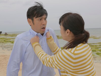 ガレッジセール・ゴリ監督作品「born, bone, 墓音。」のワンシーン。