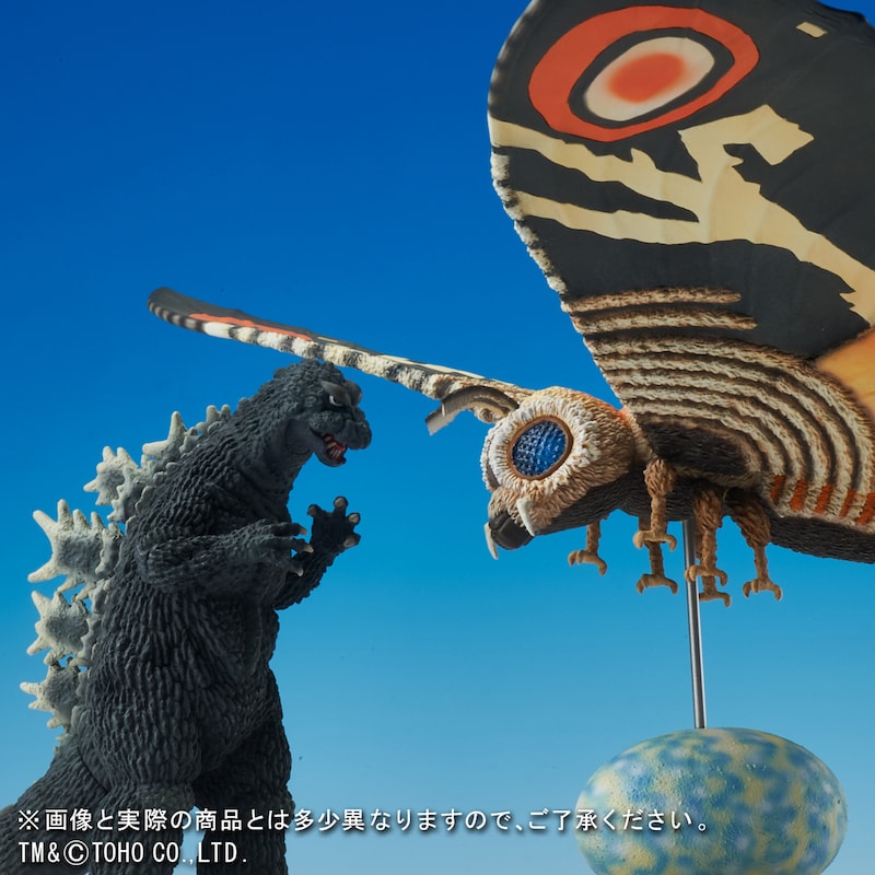 東宝特撮ミュージアム モスラ（1964）＆ゴジラ（1964）限定セット