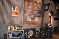 「HiGH&LOW THE MUSEUM」内部の、山王連合会コーナー。