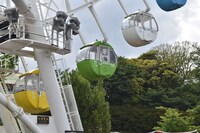 「SWORD観覧車」のRUDE BOYSゴンドラ（緑）。