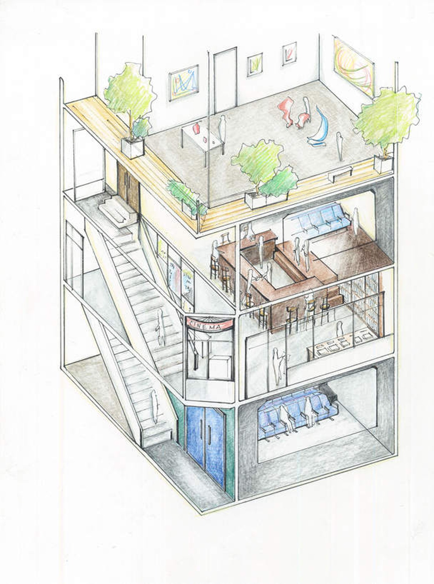 「出町座（仮）」イメージ図