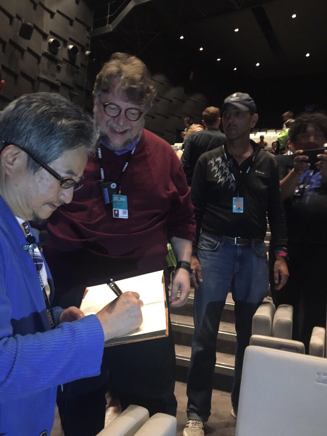 ギレルモ・デル・トロ大興奮、永井豪がアヌシー映画祭「マジンガーZ」イベント登壇