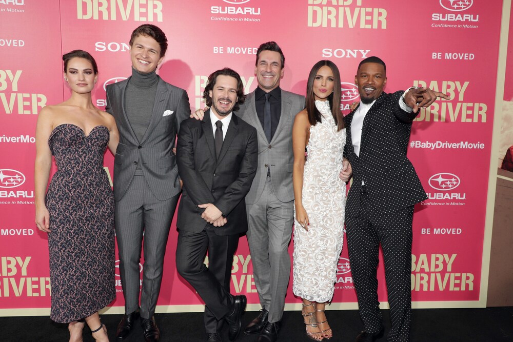 「ベイビー・ドライバー」出演者がLAに集結、A・エルゴート「ワオ！という感じ」