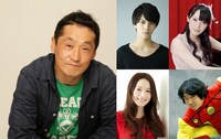 左から時計回りに坂本浩一、中尾暢樹、松井咲子、杉山すぴ豊、宮島咲良。