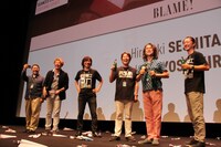 アヌシー国際アニメーション映画祭2017にて行われた「BLAME!」舞台挨拶の様子。
