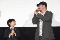 左から中野遥斗、清水崇。