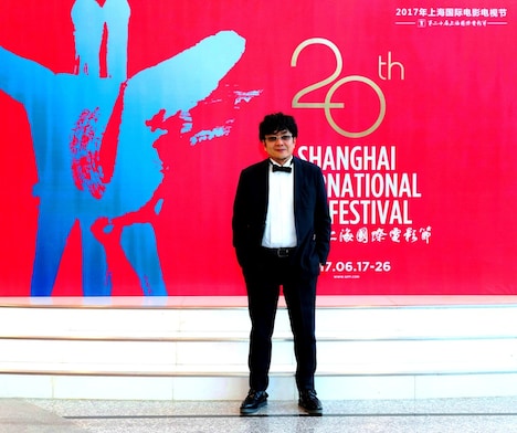 第20回上海国際映画祭に参加した大友啓史。
